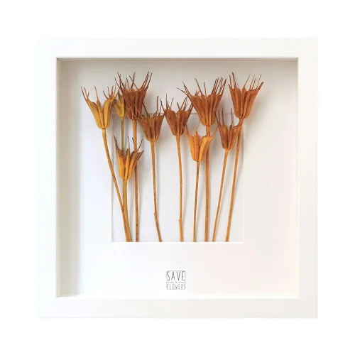 Save The Flowers - Pumpkin Frame