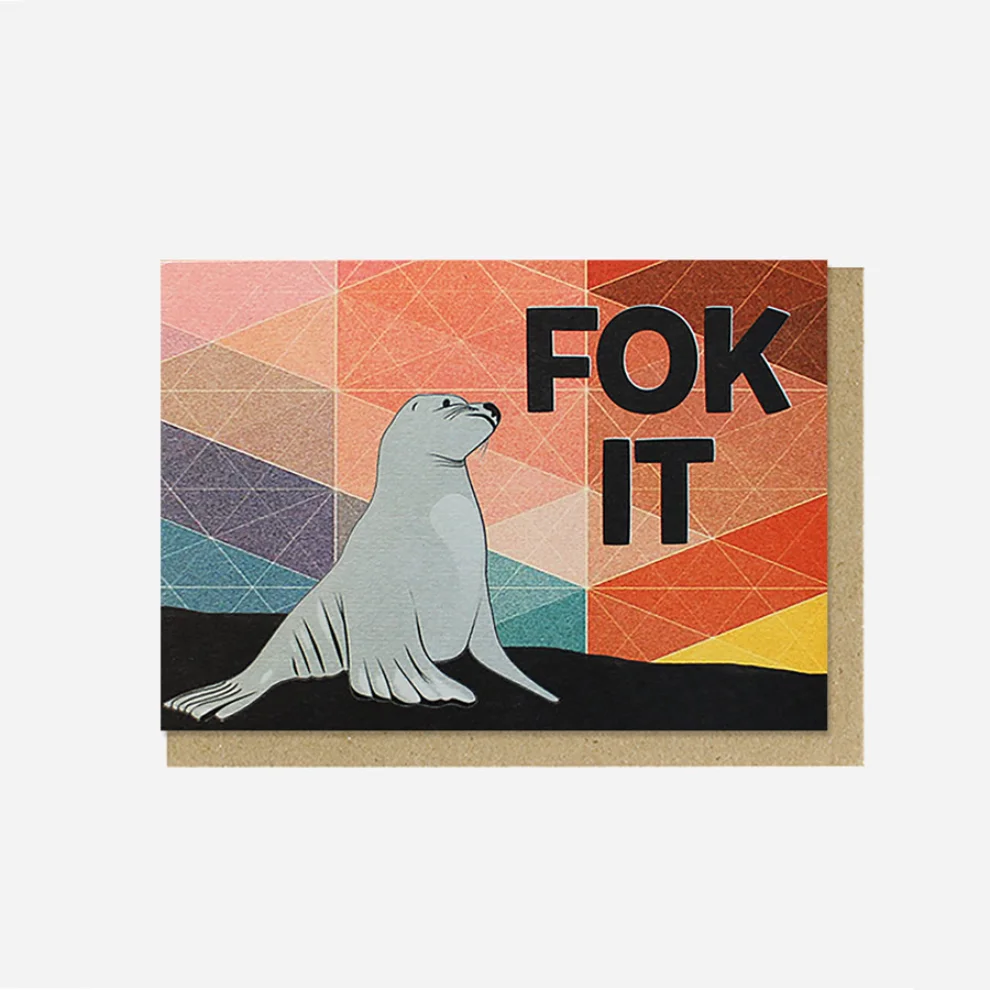 Paper Street Co. - Fok It Card