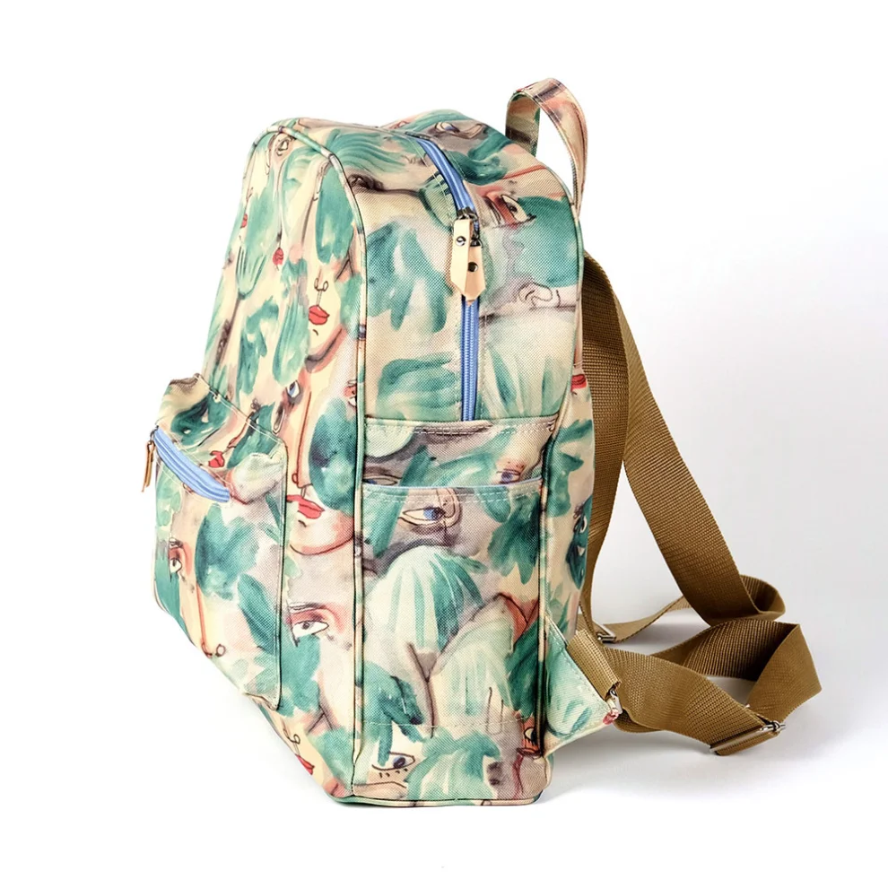 Serkan Akyol - Wanderlust Unisex Backpack - III