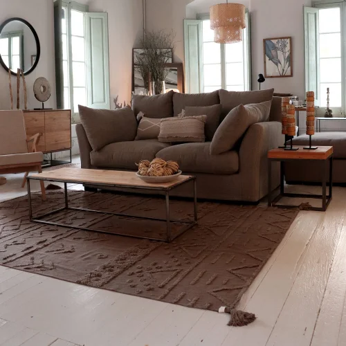 Lorena Canals	 - Tribu Soil Brown Rug