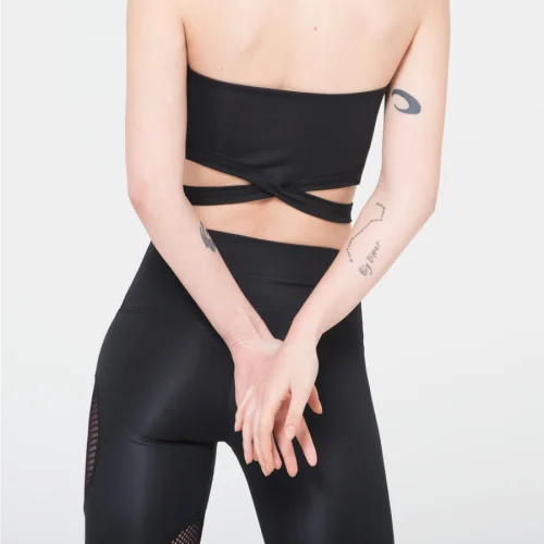 Ryder Act - Strappy Halterneck Crop Top