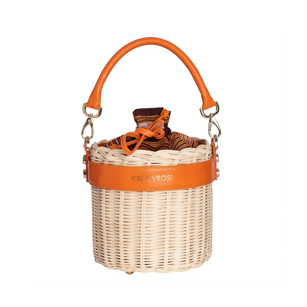 Kai & Vrosi - Okordule Handmade Wicker Basket Bag