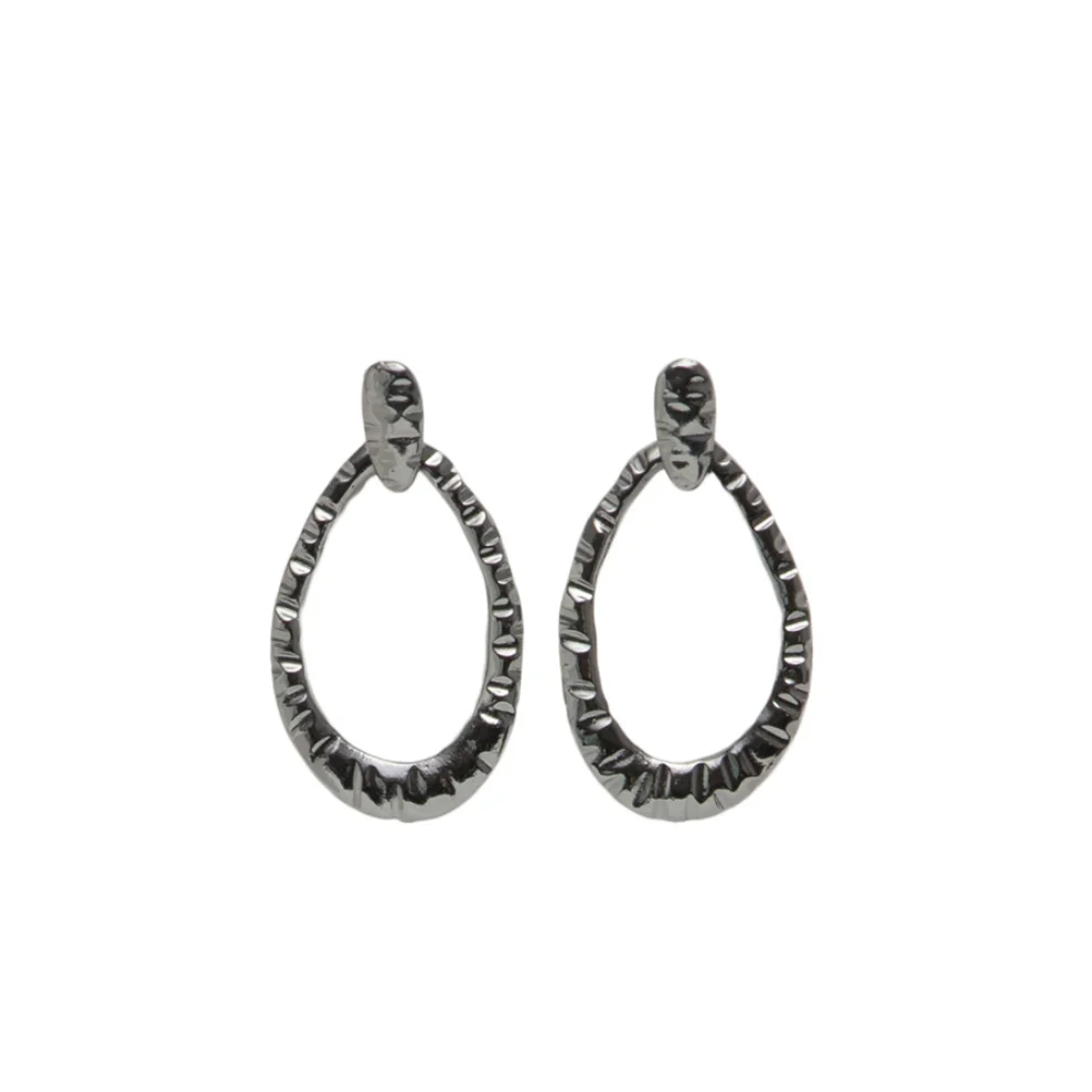 Bonabag - Elisa Earring Gunmetal