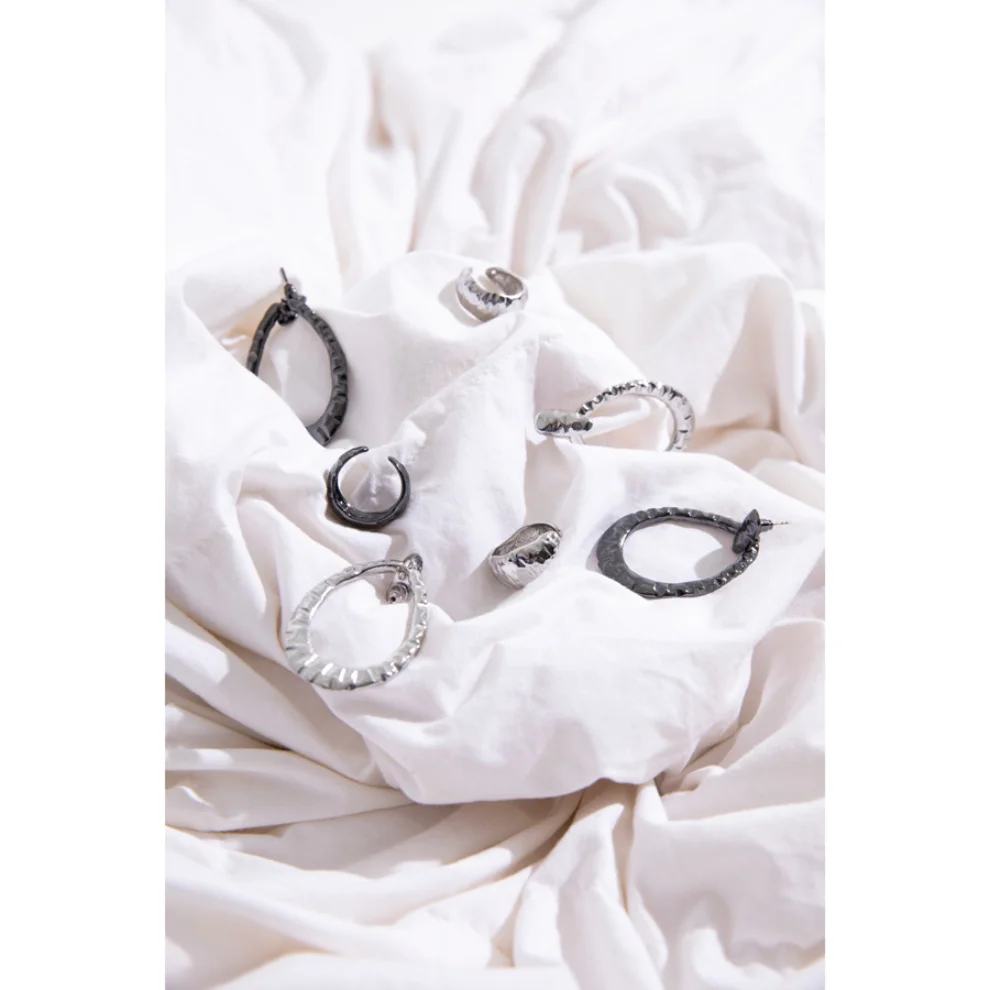 Bonabag - Elisa Earring Gunmetal