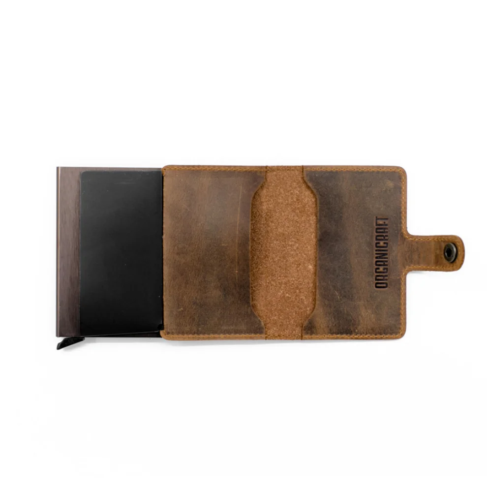 Organicraft - Leather Mechanical Cardholder