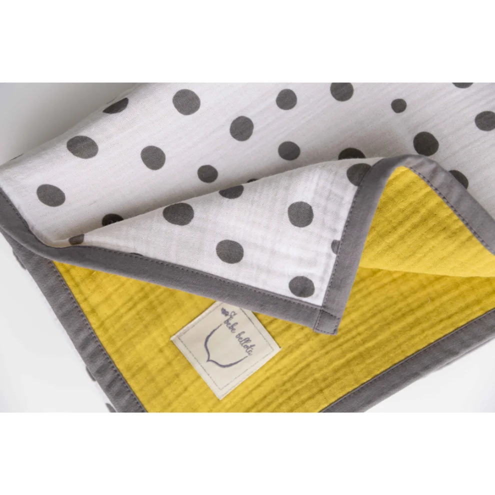 Bebe Bellota - Dots 6 Layer Organic Baby Muslin Quilt