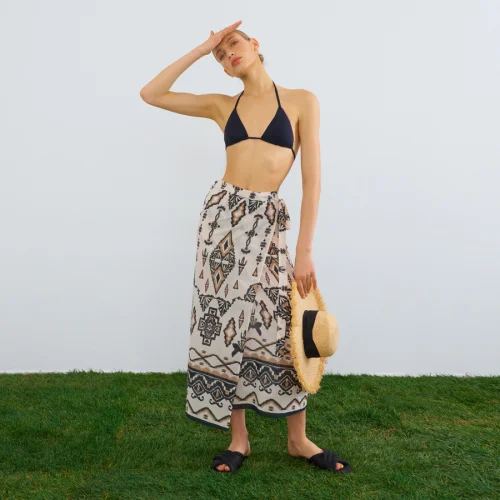 Hip + Happen - Marley Binding Pareo Skirt