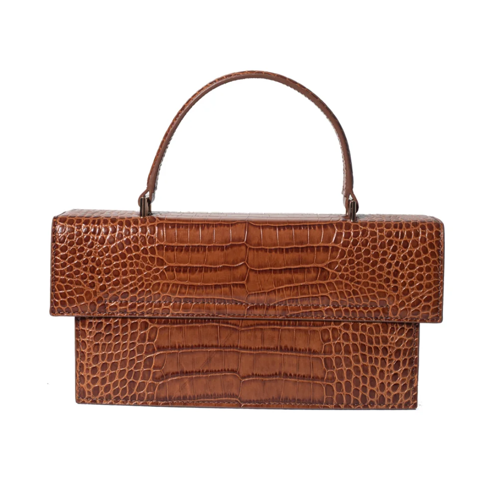 Benati - Gina Croco Hand and Shoulder Bag