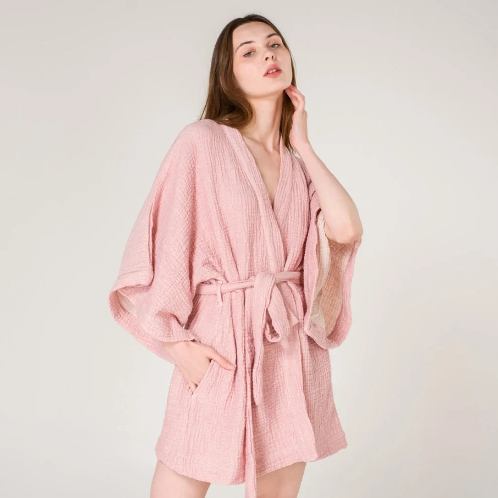 Miespiga - Aphrodite Soft Crepe Muslin Beach Kimono