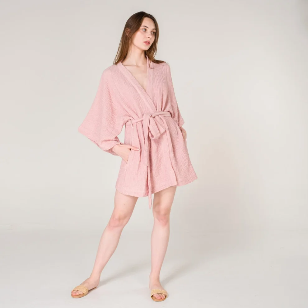 Miespiga - Aphrodite Soft Crepe Muslin Beach Kimono