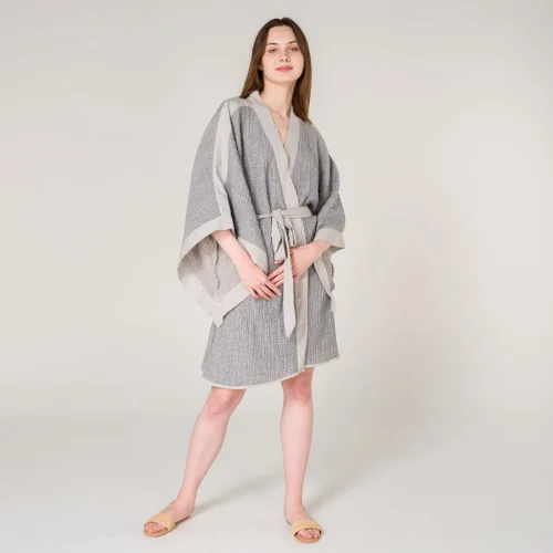 Miespiga - Kybele Soft Crepe Muslin Beach Kimono